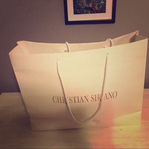 Christian Siriano signed handbag plus bonus bag
